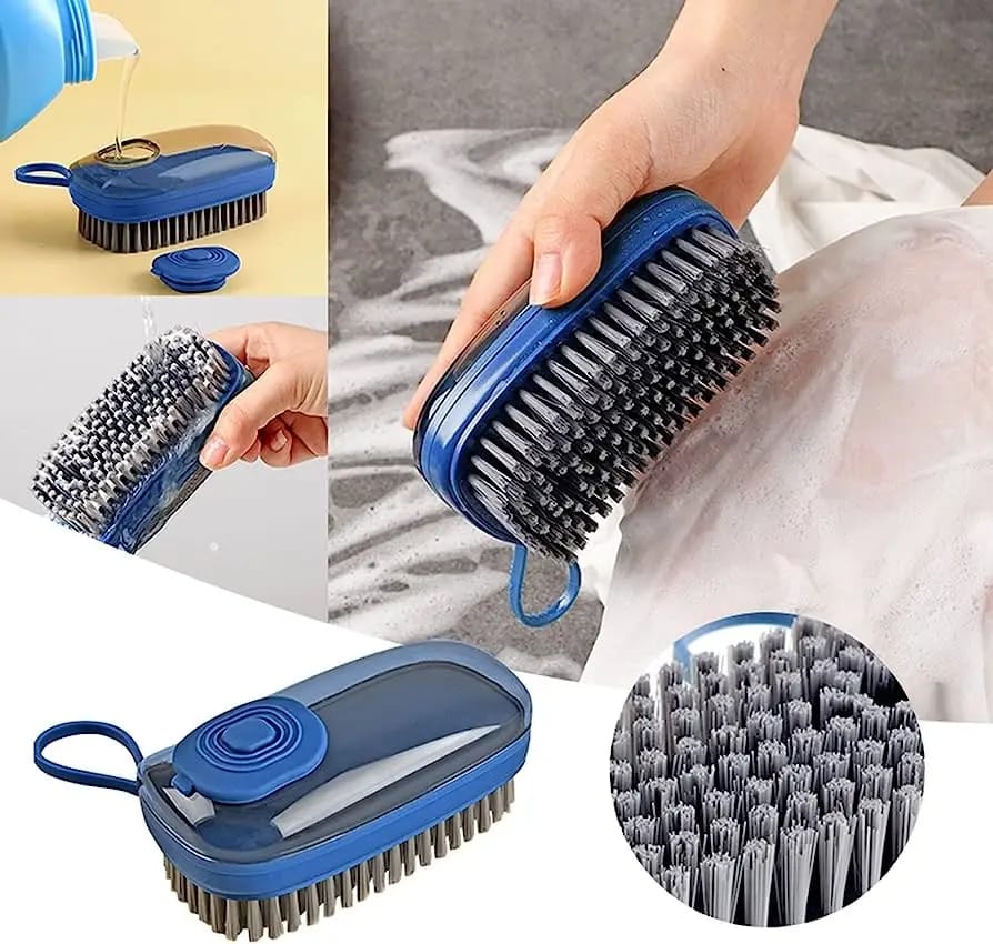 Creative Pressing Automatic Liquid Cleaning Brush